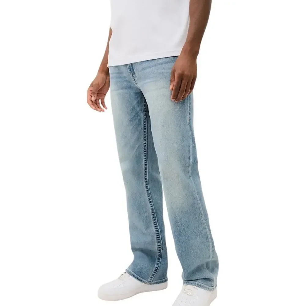 True Religion Billy Bootcut Jeans Men’s 34 Brilliant Medium Wash Denim NEW NWT!!